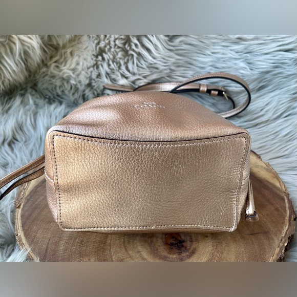 COACH DERBY CROSSBODY (F29204)
ROSE GOLD/SILVER - Picture 8 of 12